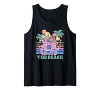 Nickelodeon Take Me To The Beach Jeep Tropical Sunset Canotta