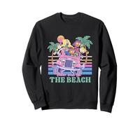 Nickelodeon Take Me To The Beach Jeep Tropical Sunset Felpa