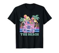 Nickelodeon Take Me To The Beach Jeep Tropical Sunset Maglietta