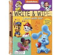 Nickelodeon: Write and Wipe: Learn with Us (Anello, filo) Write and Wipe
