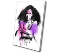 Nicki Minaj Grunge Urban Musical SINGLE TELA parete arte foto stampa