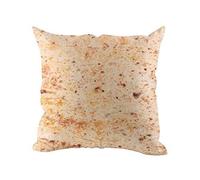 Nicknocks Federa quadrata, antimacchia, con stampa a tortilla, anti-rughe, per divano e soggiorno