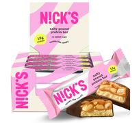 Nicks Protein Bar Salate Peanut Box 15x28g Senza Zuccheri Aggiunti Senza Glut...