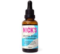NICKS Stevia Liquida Gocce di Cioccolat (50ml) Dolcificante Liquido Zero Calorie Dieta Chetogenica Senza Zucchero Senza Glutine Low Carb Alternativa al Sostituto dello Zucchero