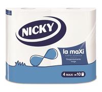NICKY 7 CONFEZIONI - CARTA IGIENICA LA MAXI 2 VELI PZ.4 0000000439712