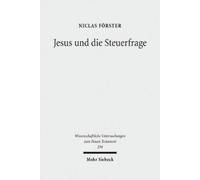 Niclas Förster Jesus und die Steuerfrage (Copertina rigida)