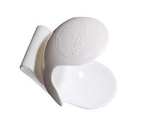 nico 2 clip per palla da tennis, supporto per palla, colore bianco, clip per pantaloni e gonna, anche per giocattoli per cani