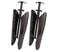 nico Black - Modellino per stivali Pro - con innovativo elemento a molla Sensomatic - 1 paio di tenditori - Lunghezza gambo: 32 cm