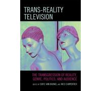 Nico Carpentier Trans-Reality Television (Copertina rigida)