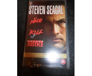 Nico/Hard To Kill/Out For Justice [VHS] [1991]