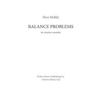 Nico Muhly: equilibrio problemi (Score/Parts). Spartiti per gruppo da camera