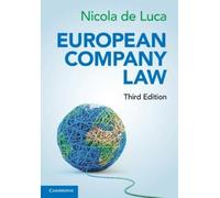 Nicola de Luca European Company Law (Tascabile)