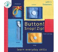 Nicola Edwards Button Snap Zip (Libro di cartone) My World