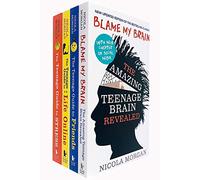 Nicola Morgans Teenage Guide 4 Books Collection Set - Guide to Friends, Guide to Stress, Blame My Brain, Guide to Life Online