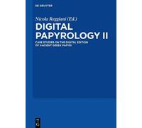 Nicola Reggiani Digital Papyrology II (Copertina rigida)
