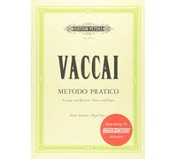 Nicola vaccai : metodo pratico - high voice - recueil + cd