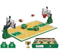 Nicolababe Mattoncini - Campo da Basket Classic Base e Set di 2 Supporto del Canestro da Basket Blocchi da costruzione per partita di basket - Compatibile con Tutte le Principali Marche (Verde)