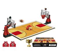 Nicolababe Set di 2 supporti per il basket, compatibile con tutte le principali marche (basket playset/rosso)