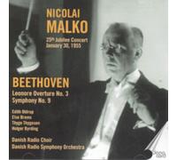 Nicolai Malko Beethoven: Leonore Overture No. 3/Symphony No. 9 (CD) Album