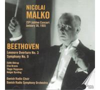 Nicolai Malko Beethoven: Leonore Overture No. 3/Symphony No. 9 (CD) Album