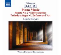 Nicolas Bacri Nicolas Bacri: Piano Music (CD) Album