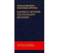 Nicolas Bouleau Dominique Numerical Methods for Stochastic P (Copertina rigida)