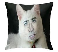 Nicolas Cage Federe Divano Cuscini Casa Cuscino Fodera Schienale Fodera per Cuscino per Soggiorno 45 cm x 45 cm