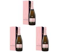 Nicolas Feuillatte Champagne Brut Rosé AOC Réserve Exclusive con astuccio 0,75L (Confezione da 3)