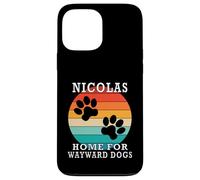 Nicolas Home For Wayward Dogs Cognome Custodia per iPhone 13 Pro Max