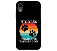 Nicolas Home For Wayward Dogs Cognome Custodia per iPhone XR