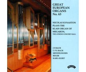 Nicolas Kynaston Great European Organs No. 63 (Kynaston) (CD) Album