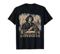 Nicolaus Copernico Astronomia Rinascimentale Scienza Maglietta