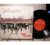 NICOLAUS HARNONCOURT MIT DEM CONCENTUS MUSICUS/WIEN - GÜNTER NORIS-TRIO - BACH GESTERN UND HEUTE - 3.BRANDENBURGISCHES KONZERT G-DUR - 10" - VINYL