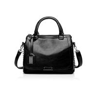 NICOLE & DORIS 2025 Nuove Donne di Modo Borse Top Handle Borsa Moda Stile Cerniera Borsa a Tracolla Le Signore Borse di Tote In Pelle PU Nero