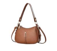 NICOLE & DORIS Borsa a Spalla Donna Borsa Tracolla Piccola Borse a Mano Pelle PU Borsa per Telefono Borsetta Crossbody Borsa da Sera per Shopping Città Viaggio Marrone