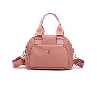 NICOLE & DORIS Borsa a Tracolla Casual Borse da Donna Multi Tasca Messenger Bag Borse a Spalla Leggera Borse Crossbody per Shopper Viaggio Lavoro Rosa