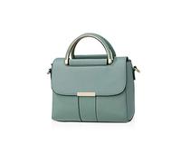 NICOLE & DORIS Borsa a Tracolla Piccola Borse da Donna Borsa Mano in pelle PU Borsa a Spalla Elegante Borsetta Firmate Satchel Tracolla Regolabile e Rimovibile verde