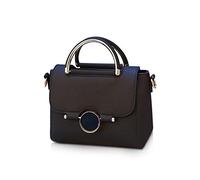 NICOLE & DORIS Borsa a Tracolla Spalla Donna Borsa Mano PU Pelle Messenger Crossbody Bag Clutch Borsetta Sera Pochette Moda Shopping Viaggio Sacchetto Borsello Nero