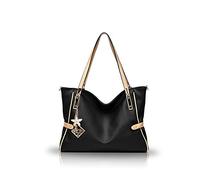 NICOLE&DORIS Borsa della Donna di marea borse freddo spalla Messenger Bag Moda Mano Nero