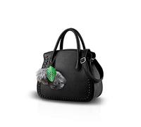 Nicole&Doris donne della borsa signore / donne / donne borsa borsa borse di alto livello PU(Black)