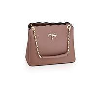 NICOLE & DORIS Borsa Donna Piccola Borsa a Tracolla Borse di Spalla Elegante Borsa con Catena Borsetta Sera Clutch Borse in PU Pelle Borse Crossbody Cachi