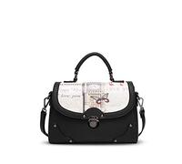 NICOLE & DORIS Borsa Elegante Donna Tote Borse a Spalla Progettista Moda Borse a Tracolla Medie Crossbody Borsa Bella Durevole Borse in PU Pelle Nero