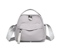 NICOLE & DORIS Borsa Piccola Donna Borsa a Tracolla Leggero Borsa a Spalla Multitasche Crossbody Messenger Bag Borse a Mano per Sportivo Lavoro Viaggio Grigio