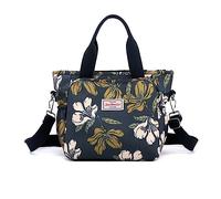 NICOLE & DORIS Borsa Tote Donna Grande Borsa a Mano Multitasche Borsa Tracolla Leggera Borse Shopper Borse Spalla Colorata Borse per Viaggio Shopping Scuola Fiori D'autunno