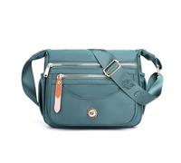 NICOLE & DORIS Borsa Tracolla Donna Casuale Borsa a Spalla Leggero Borse Messenger Multitasche Crossbody Bag per Viaggio Shopper Sportiva Scuola Azzurro