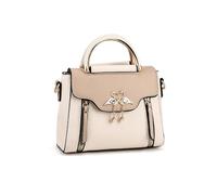 NICOLE & DORIS Borsa Tracolla Donna Piccole Borsa a Mano Elegante Borsetta Crossbody Ragazza Borsa a Spalla PU Pelle Borse Messenger Beige e Kaki