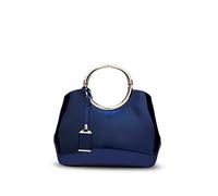 NICOLE & DORIS Borse a Mano Moda Donna Piccole Borse a Tracolla Elegante Borsa da Sposa Pochette Donna Borse in PU Pelle Blu