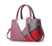 NICOLE & DORIS Borse da donna Borsa a mano le ultime tendenze borse a tracolla colore impiccagione Borse a Spalla Rosa