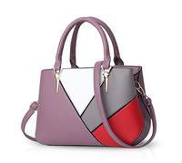 NICOLE & DORIS Borse da donna Borsa a mano le ultime tendenze borse a tracolla colore impiccagione Borse a Spalla Viola