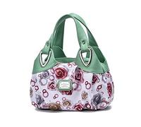 NICOLE & DORIS Borse da Donna Moda Borse a Tracolla da Donna Borse in PU Pelle Firmate Borsa Multifunzionale Grande Borsa Donna Floreale